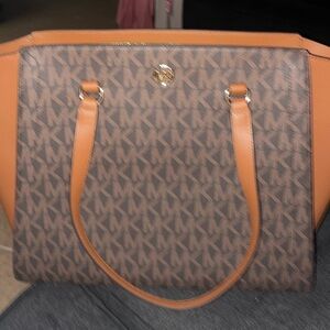 Michael Kors extra large bag brown